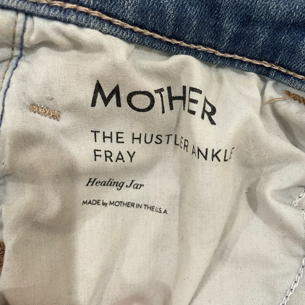 MOTHER The Hustler Ankle Fray In Healing Jar Size 24 - Picture 8 of 10